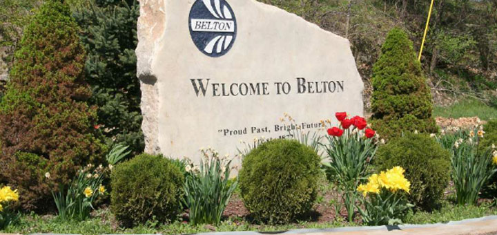 Belton MO sign