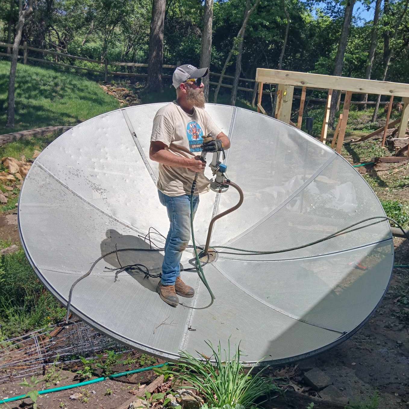 C-Band satellite removal